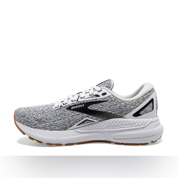 NEW Brooks Adrenaline GTS 23 Running Shoe in Black & White - Picture 2 of 11